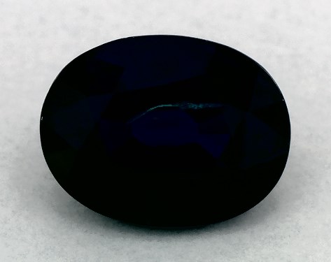 2.34 Carat Oval Natural Blue Sapphire