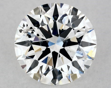 Lab-Created 1.50 Carat E SI1 Ideal Cut round diamond