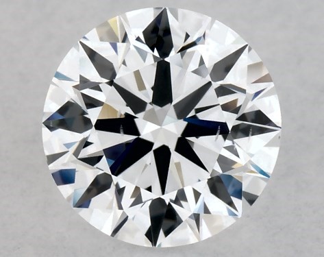 Lab-Created 1.00 Carat D VS2 Ideal Cut round diamond