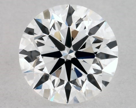 Lab-Created 0.50 Carat D VS1 Ideal Cut round diamond