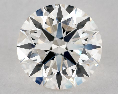 This 0.93 carat round diamond J color VS1 clarity has Excellent proportions and a diamond grading report from GIA
