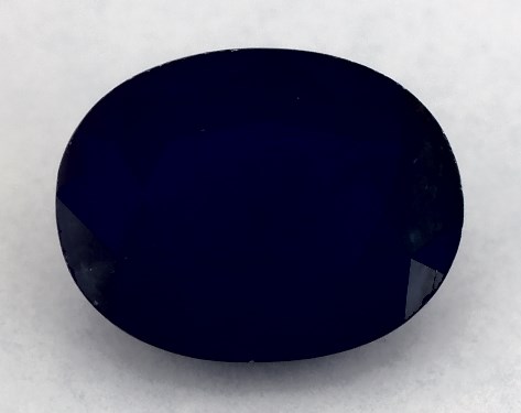 2.30 Carat Oval Natural Blue Sapphire