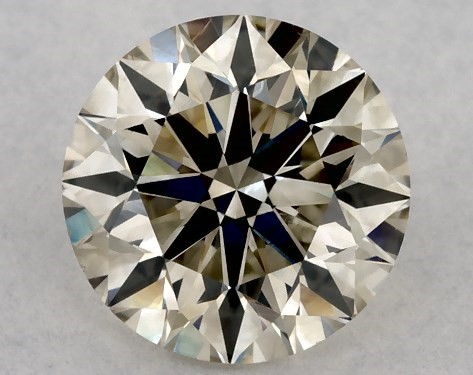 1.80 Carat J-SI1 Excellent Cut Round Diamond Thin Channel Set Princess Shaped Diamond Engagement Ring