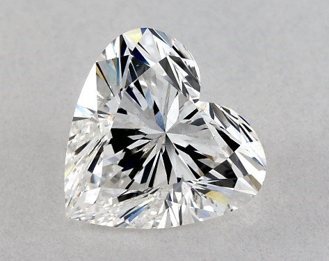 IGI 1.58 Carat F-VS1 Ideal Cut Heart Lab-Grown Diamond