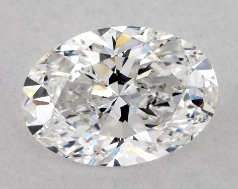 This Lab-Grown diamond 1.03 carat oval E color VVS2 clarity has Ideal proportions and a diamond grading report from IGI