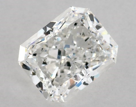 GIA 1.02 Carat G-SI1 Ideal Cut Radiant Diamond