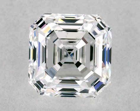 GIA 1.01 Carat D-SI1 Very Good Cut Asscher Diamond