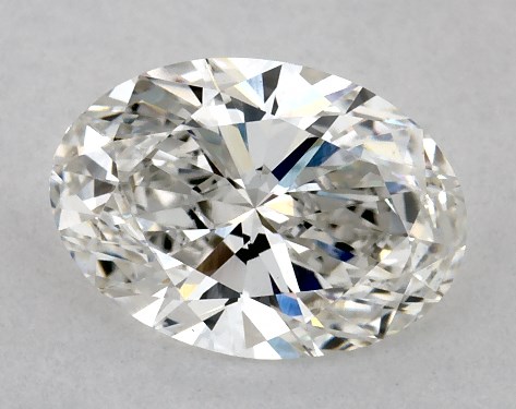 This Lab-Grown diamond 1.17 carat oval E color VS1 clarity has Ideal proportions and a diamond grading report from IGI
