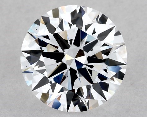 This Lab-Grown diamond 1.32 carat round F color VS1 clarity has Ideal proportions and a diamond grading report from IGI