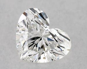 GIA 0.51 Carat G-VS2 Ideal Cut Heart Diamond