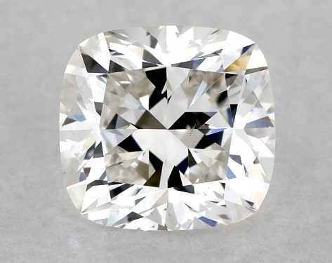 This 1 carat cushion diamond G color VS2 clarity has Ideal proportions and a diamond grading report from GIA