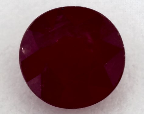  1.14 Carat Ruby   Round gemstones