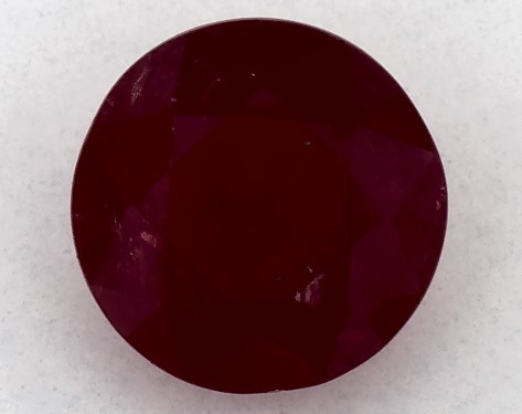 1.31 Carat Ruby   Round gemstones
