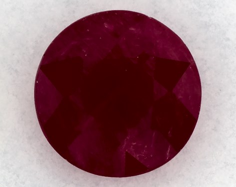  1.10 Carat Ruby   Round gemstones