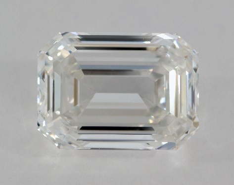 This 1.78 carat emerald diamond G color VVS2 clarity has Very Good proportions and a diamond grading report from GIA