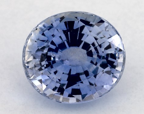2.37 Carat Oval Natural Blue Sapphire
