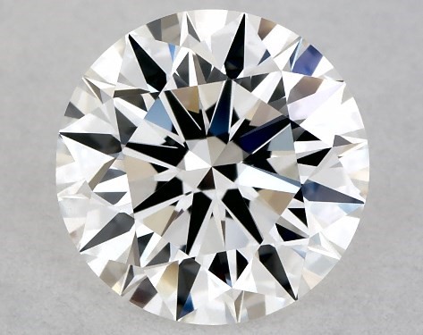 This Lab-Grown diamond 1.21 carat round E color VVS2 clarity has Ideal proportions and a diamond grading report from IGI