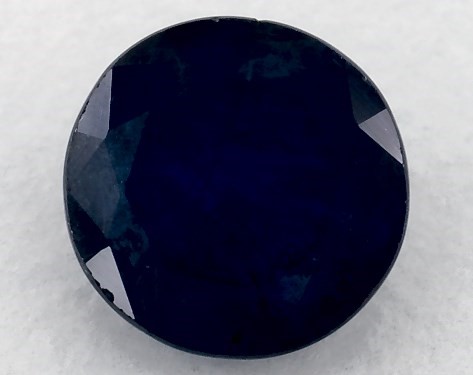  1.22 Carat Blue Sapphire   Round gemstones