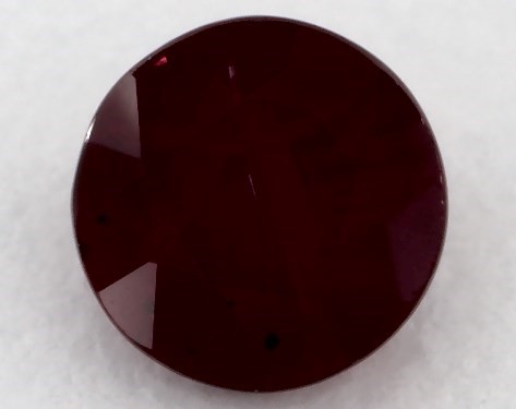  1.06 Carat Ruby   Round gemstones