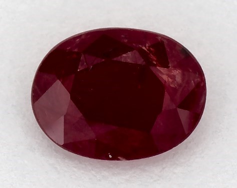  1.34 Carat Ruby   Oval gemstones