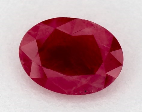  1.14 Carat Ruby   Oval gemstones