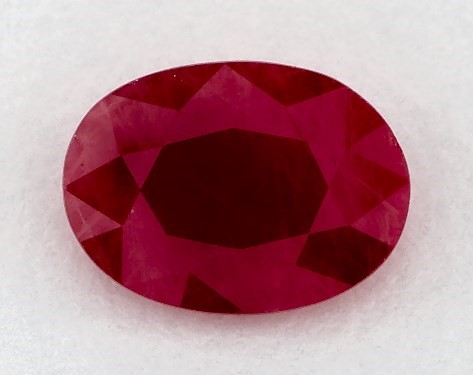  1.14 Carat Ruby   Oval gemstones