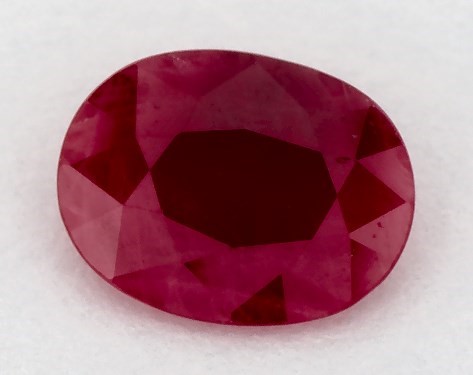  1.08 Carat Ruby   Oval gemstones