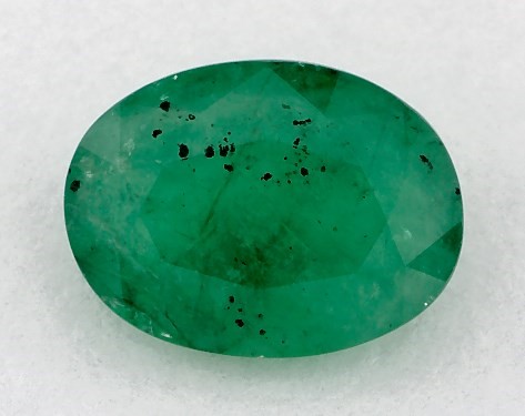  1.13 Carat Green Emerald   Oval gemstones