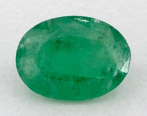  1.14 Carat Green Emerald   Oval gemstones