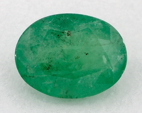  1.16 Carat Green Emerald   Oval gemstones