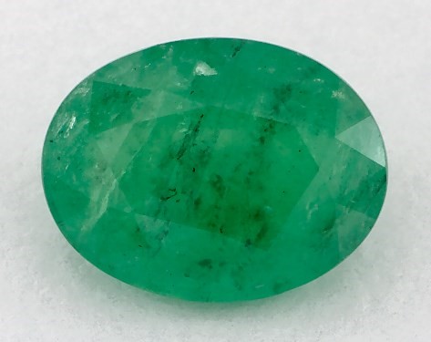  1.17 Carat Green Emerald   Oval gemstones
