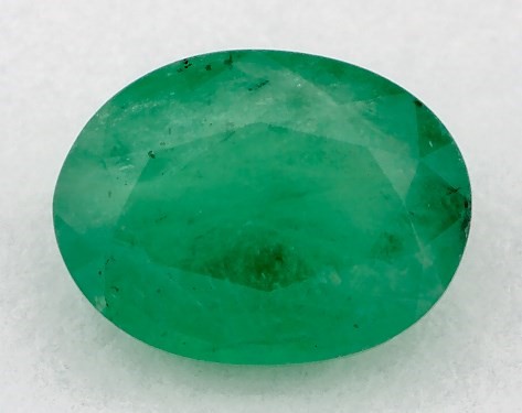  1.17 Carat Green Emerald   Oval gemstones