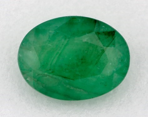  1.17 Carat Green Emerald   Oval gemstones