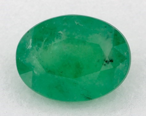 1.18 Carat Green Emerald   Oval gemstones