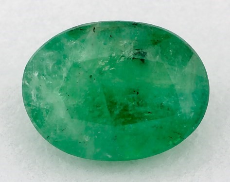  1.19 Carat Green Emerald   Oval gemstones