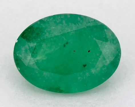  1.20 Carat Green Emerald   Oval gemstones