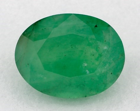  1.22 Carat Green Emerald   Oval gemstones