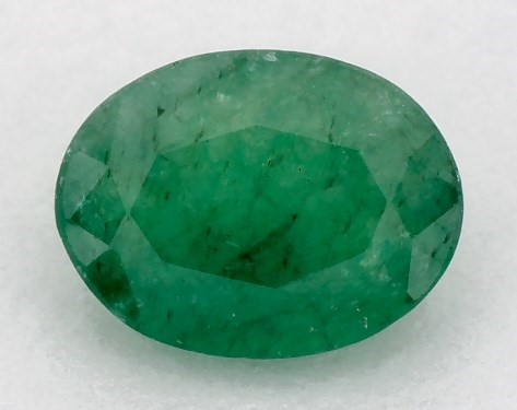 1.29 Carat Green Emerald   Oval gemstones