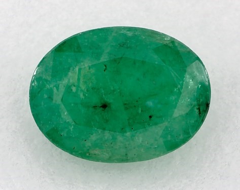  1.31 Carat Green Emerald   Oval gemstones