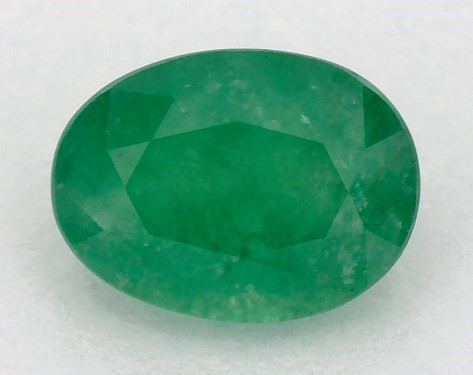  1.32 Carat Green Emerald   Oval gemstones