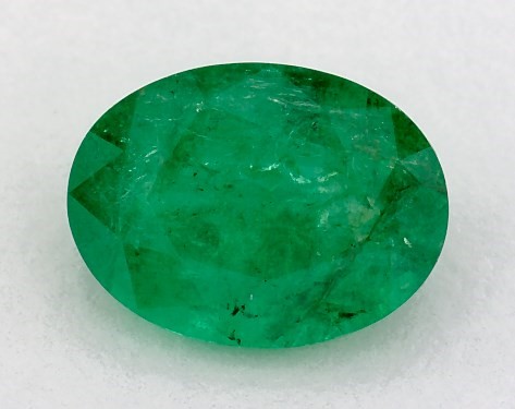  1.14 Carat Green Emerald   Oval gemstones
