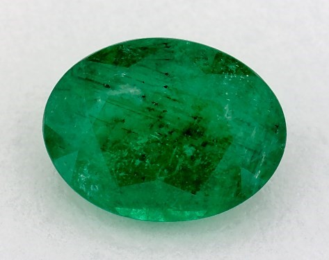  1.17 Carat Green Emerald   Oval gemstones