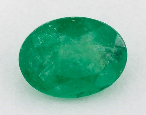  1.17 Carat Green Emerald   Oval gemstones
