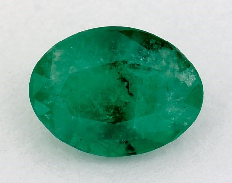  1.04 Carat Green Emerald   Oval gemstones