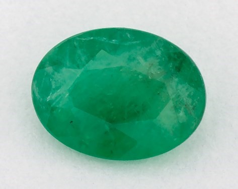  1.04 Carat Green Emerald   Oval gemstones