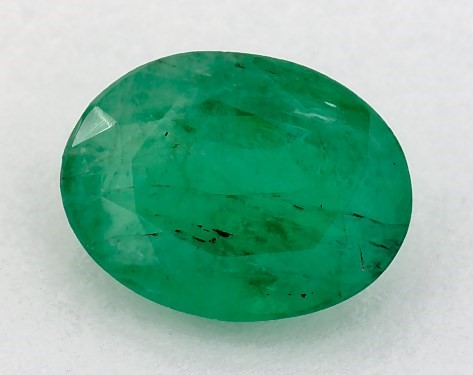  1.05 Carat Green Emerald   Oval gemstones
