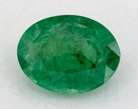  1.05 Carat Green Emerald   Oval gemstones