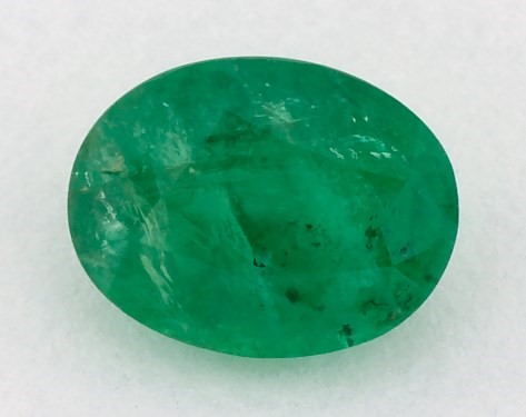  1.09 Carat Green Emerald   Oval gemstones