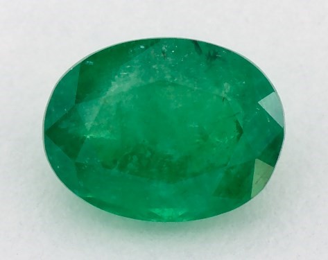  1.16 Carat Green Emerald   Oval gemstones