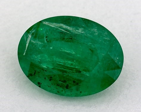  1.03 Carat Green Emerald   Oval gemstones